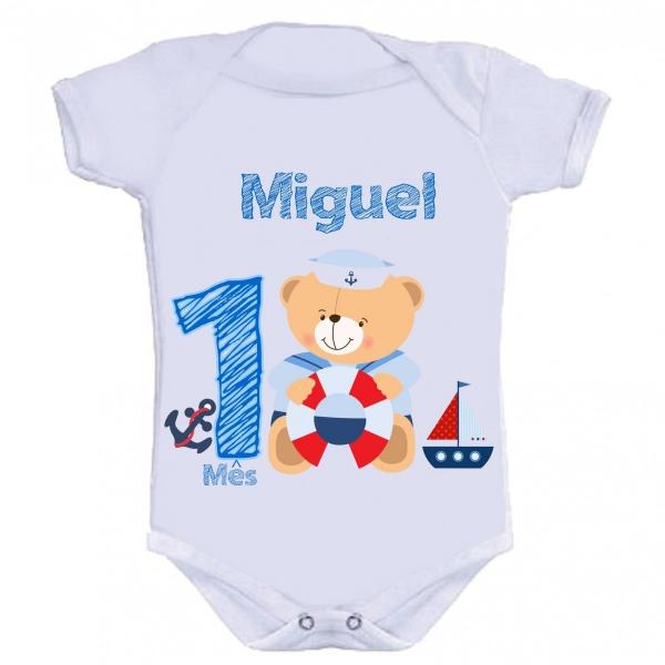 1 Body Branca Personalizada Sublimada Estampa Poliester Tam. Único 1 Body Branca Personalizada Sublimada Estampa Poliester Tam. Único